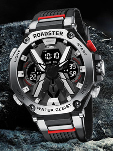 Roadster Waterproof Multi-Functional Wrist Analog-Digital Watch  - For Men