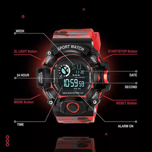 blutech ARMY DIGITAL KIDS-BOYS-G-SPORT LOOK BAND SHOCK CHRONOGRAPH RESISTANCE Digital Watch  - For Boys