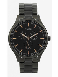 TIMEX Multi Function Black Dial Analog Watch  - For Men