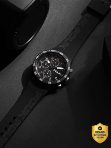 FCUK Beat Beat by FCUK Black Textured Dial | Unisex Black Analog Watch Analog Watch  - For Men & Women