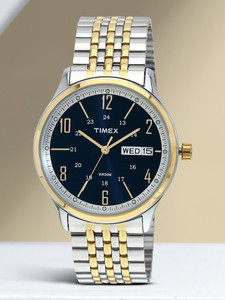 TIMEX Blue-Dial Analog Watch  - For Men