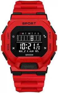 Florida Silicone Strap Hybrid Multi Function Working Premium Quality Digital Watch  - For Men