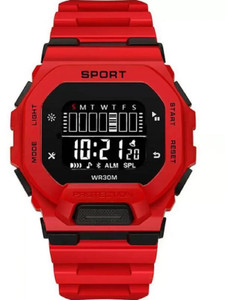 Florida Silicone Strap Hybrid Multi Function Working Premium Quality Digital Watch - For Men