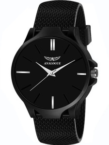 ANALOGUE Midnight & Silicon Mesh Strap with Water Resistant Analog Watch  - For Boys