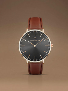Carlington Iconic 2043 Brown Carlington Iconic Series Premium Gents Wrist Watches Analog Watch  - For Men
