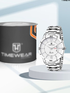 TIMEWEAR 221WDTG Analog Day Date Functioning Stainless Steel Chain Analog Watch  - For Men