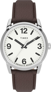TIMEX Easy Reader Round 38mm White Dial Analog Watch - For Men