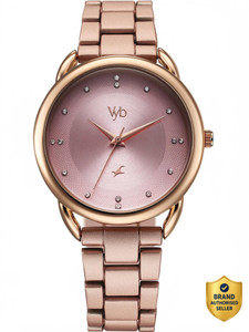 Fastrack Fastrack Vyb Charmer Quartz Pink Round Dial Women's Watch Analog Watch  - For Women