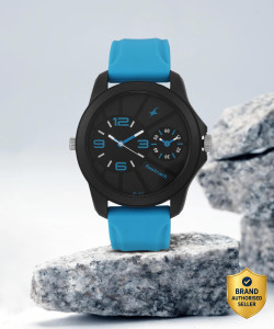 Fastrack NP38042PP04 Two Timers Analog Watch  - For Men