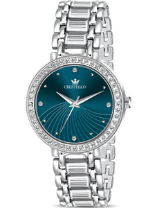 CRESTELLO CR-DZL149-BLU Analog Watch  - For Women