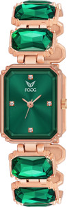 FOGG 4086-Green Stylish Analog Watch  - For Women