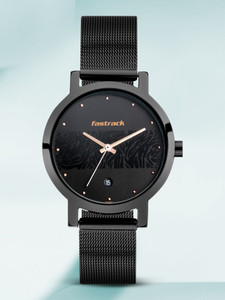 Fastrack NP6222NM01 Animal Print Analog Watch  - For Women
