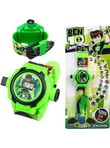 SALINA SL-120 24 Projector Photo Series Digital Ben-10 Kids Wrist Watch Digital Watch  - For Boys & Girls