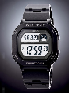 V2A DIGITRON-KUBIX 3043 Digital Watch for Men | Retro Square Display Urban Streetwear Digital Watch - For Men