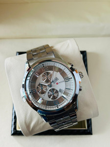 FENTON Fenton-58 Silver Men's Watch - Image 4
