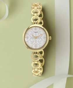 TIMEX Silver-Dial Analog Watch  - For Women