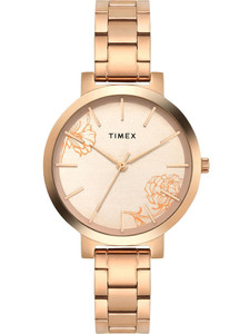 TIMEX Rose Gold Dial Analog Watch  - For Women