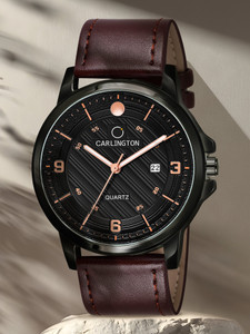 Carlington CT1050 Carlington Elite Gents With Self Adjustable Mesh Strap And Water Resistant Analog Watch  - For Men