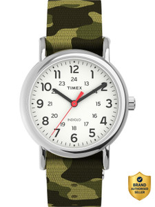 TIMEX Weekender Round 31mm White Dial Analog Watch  - For Women
