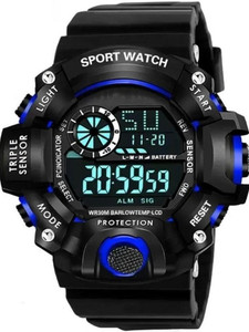 TAIFUN Stylish Designer Digital Watch - Black - Image 6