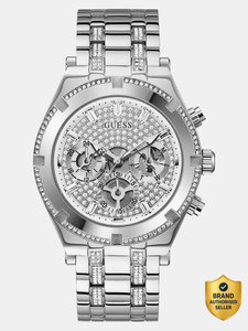 GUESS Multi-function Silver Dial Analog Watch - Men - Image 6