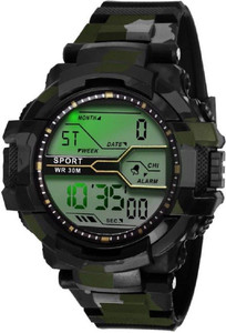 Tarido GREEN ARMY WATCH- Sports Digital WATCH FOR MEN&BOYS Digital Watch - For Boys & Girls