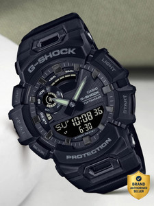 CASIO GBA-900-1ADR G-Shock Black Dial Resin Strap Analog-Digital Watch  - For Men