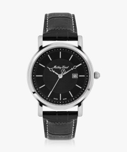 Mathey-Tissot HB611251AN Swiss Made Quartz Black Dial Analog Watch  - For Men