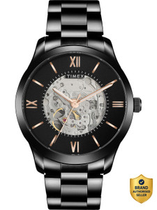 TIMEX Automatic Black Dial Analog Watch - Men - Image 6