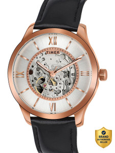 Timex Automatic Silver Dial Watch - Men - Image 6