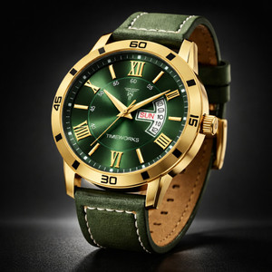 TIMEWORKS 415YYM16 Green Dial Men's Watch - Image 6