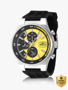 INVICTA 47738 Invicta Racing Analog Yellow Dial Analog Watch - For Men