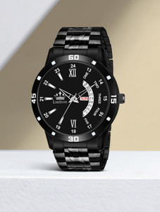 LIMESTONE All Black Day & Date Quartz Watch - Image 6