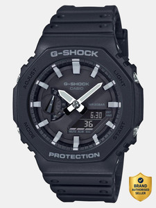 CASIO GA-2100-1ADR Analog-Digital Watch  - For Men
