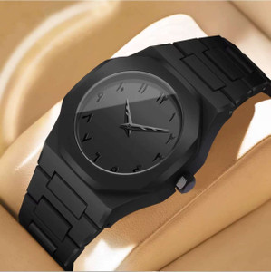 MiniMalist Arabic Numbers Dial All Black Fashion Watch - Image 6