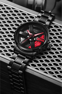 Amience Spinning Wheel Red Watch for Men - Image 6