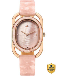 Fastrack Fastrack Younique 3.0 Quartz Pink Oval Dial Women's Watch / Analog Watch  - For Girls