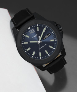 TIMEX Essex Round 44mm Blue Dial Analog Watch  - For Men