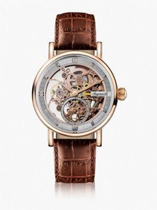 Ingersoll I00401B Automatic Rose Skeleton Dial With Lifetime Warranty Analog Watch  - For Men