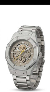 AZDAHA Men's Silver Stainless Steel Watch - Image 4