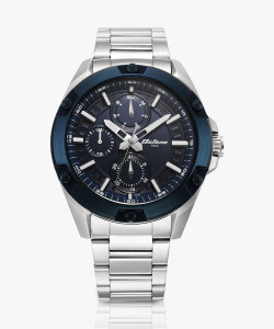 Titan Titan Octane Multifunction Blue Dial Silver Stainless Steel Strap Analog Watch  - For Men