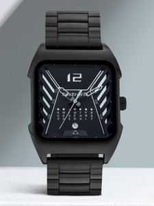 Fastrack NP3249NM01 Fastrack Gamify Black Dial Black MetalStrap Analog Watch  - For Men