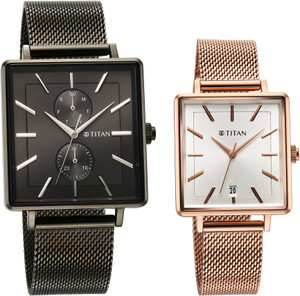 Titan Bandhan MODERN BANDHAN V Analog Watch For Men Women Buy Titan  Bandhan MODERN BANDHAN V Analog Watch For Men Women 1802WL02,