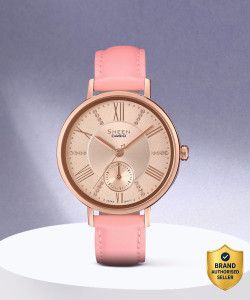 CASIO SHE-3066PGL-4AUDF Sheen ( SHE-3066PGL-4AUDF ) Analog Watch  - For Women