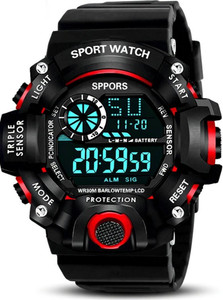 SPORT COLLECTION Men Sport Watch High-end Silicone Strap Military Wrist Watch Led Calendar Waterproof Digital Watch Kids Watch KIDS SPORTS WATCH Digital Watch - For Boys & Girls Digital Watch - For Boys Kids Watch KIDS SPORTS WATCH Digital Watch - For Boys & Girls Digital Watch  - For Boys & Girls