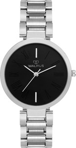 Walrus WWW-HLY-II-020707 Men Analog Watch with Black Dial & Stainless Steel Strap | Quartz Movement Analog Watch  - For Women