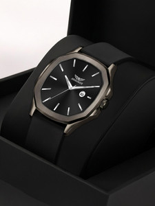 ANALOGUE Hexa Series | Working Date Display | Smart Watch Strap | 3D Glass | Soft Silicon Hexa Series | Working Date Display | Smart Watch Strap | 3D Glass | Soft Silicon Analog Watch - For Men