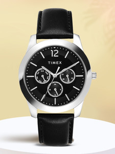 TIMEX Multi Function Black Dial Analog Watch  - For Men