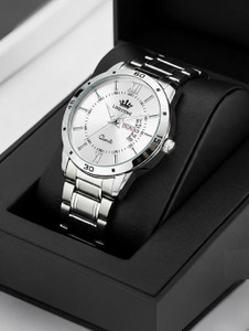 LIMESTONE Men's Steel Strap Quartz Watch - Image 6