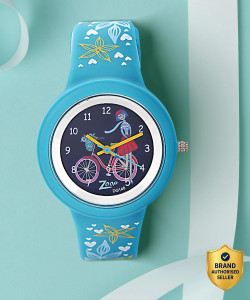 Zoop byTitan NP26006PP03W Zoop Travel Quartz Blue Dial Blue Plastic Strap Analog Watch  - For Boys & Girls